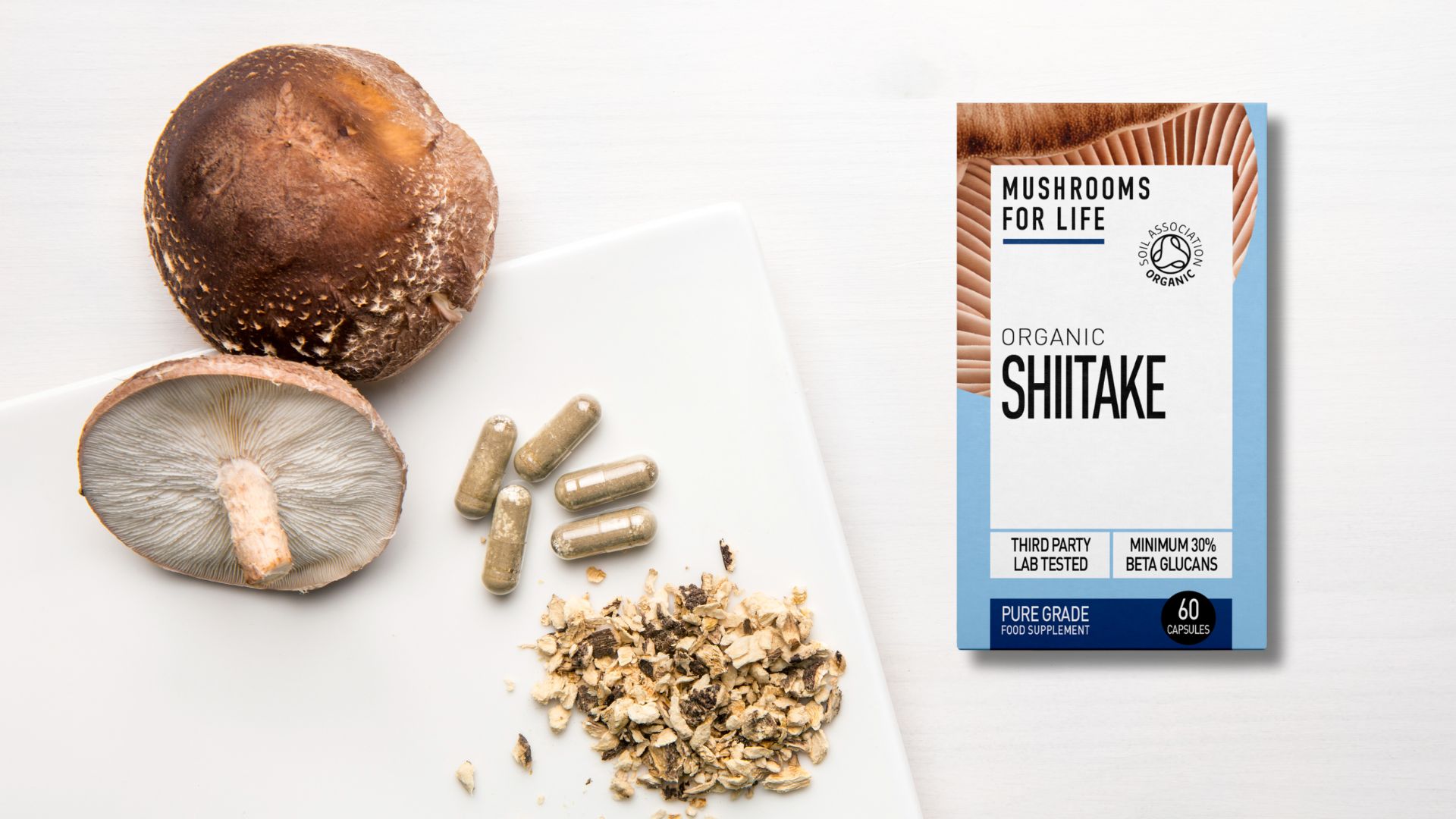 shiitake caps